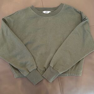 Joy Lab Olive Green Sweatshirt